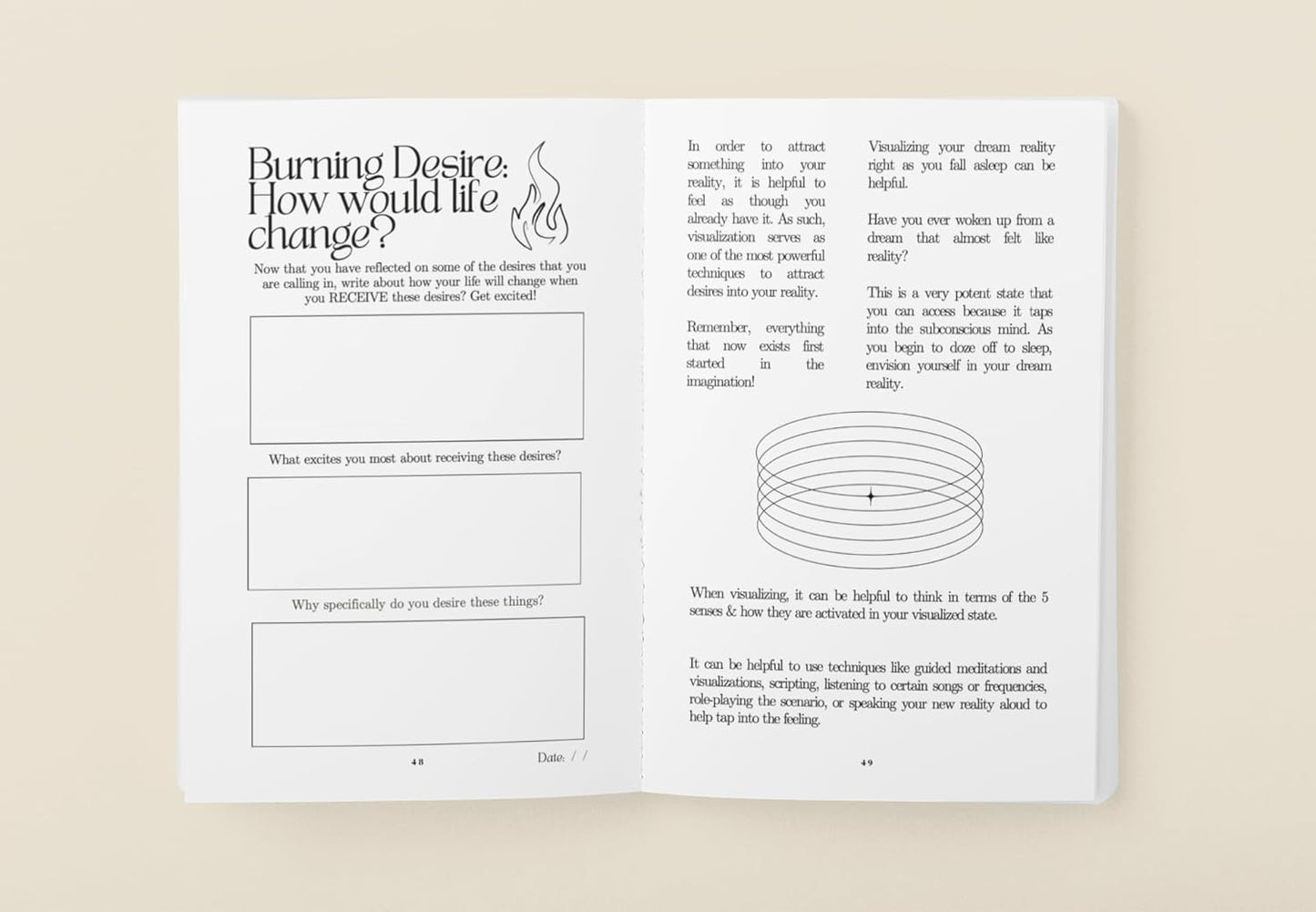 The Miracle Journal: Your Guided Manifestation & Gratitude Journal