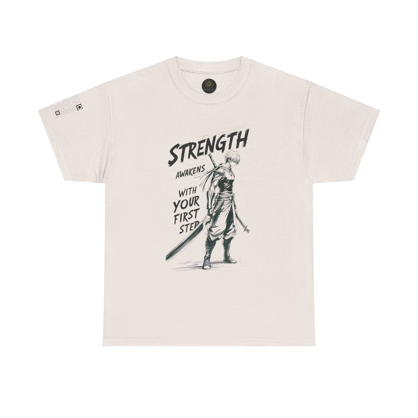 "Strength awakens with your first step."