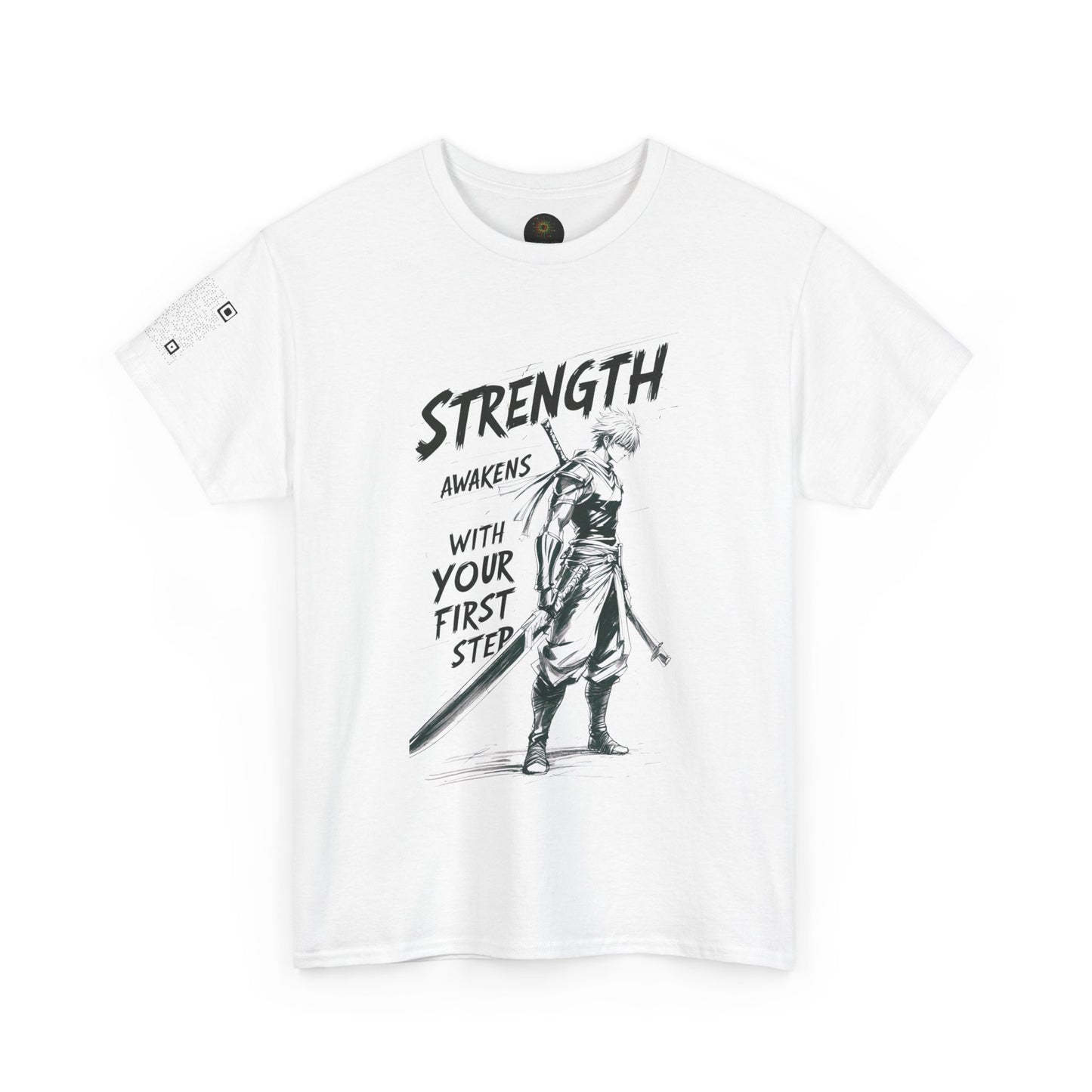 "Strength awakens with your first step."