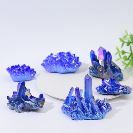 Halo Quartz Cluster Crystal